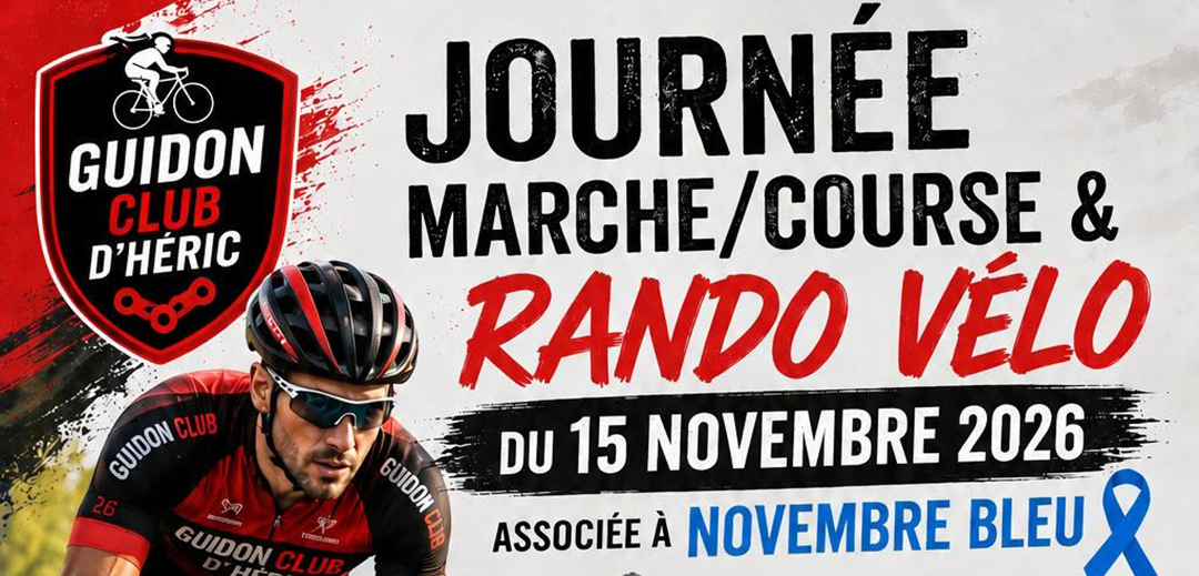 Novembre Bleu HERIC_15 novembre 2026_Journée Marche, Course et Rando Vélo_LA BULLE MAGIQUE_Bandeau
